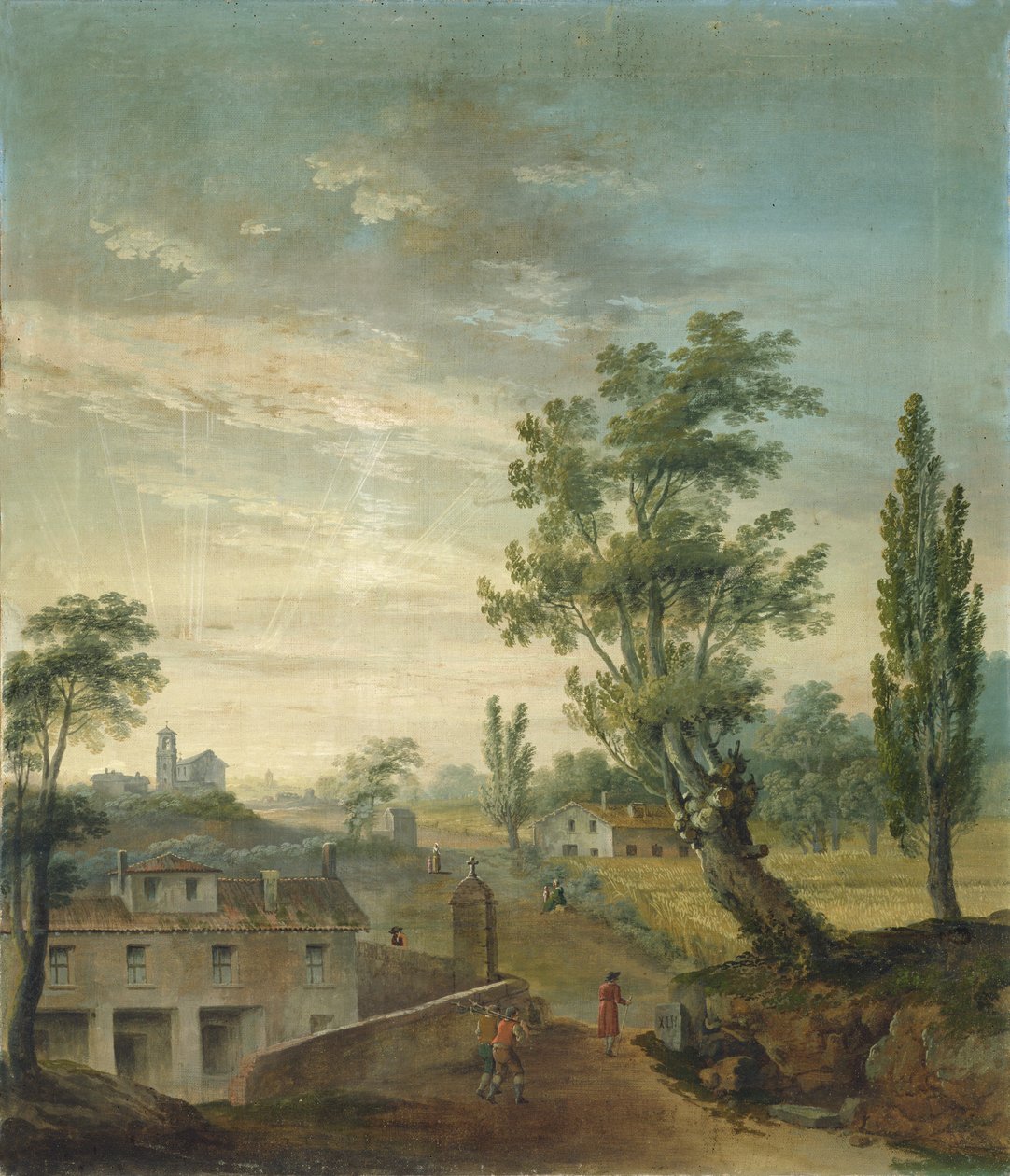 Sommer (olje på lerret) av Vincenzo Martinelli