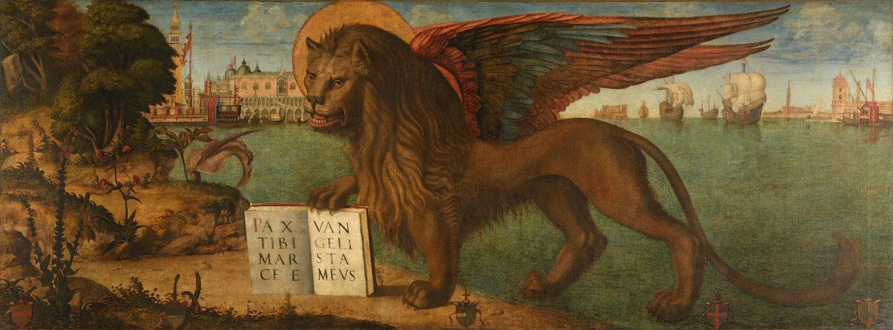 Løven marsjerer og går av Vittore Carpaccio