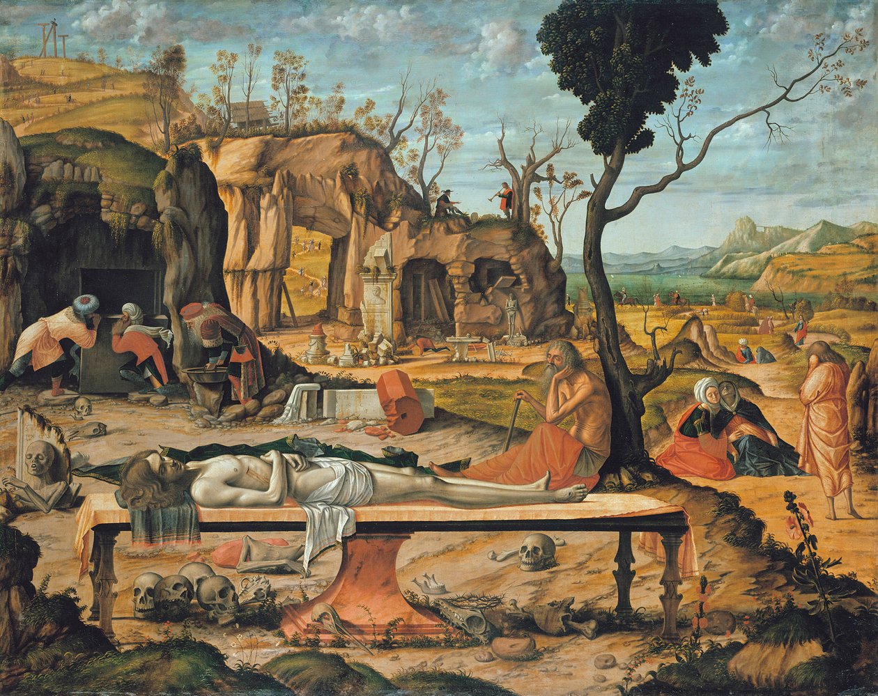 Forberedelse av Kristi grav av Vittore Carpaccio