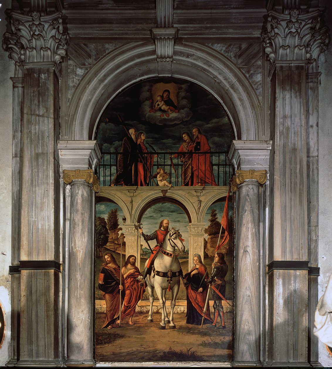 St. Vitalis og Saints av Vittore Carpaccio
