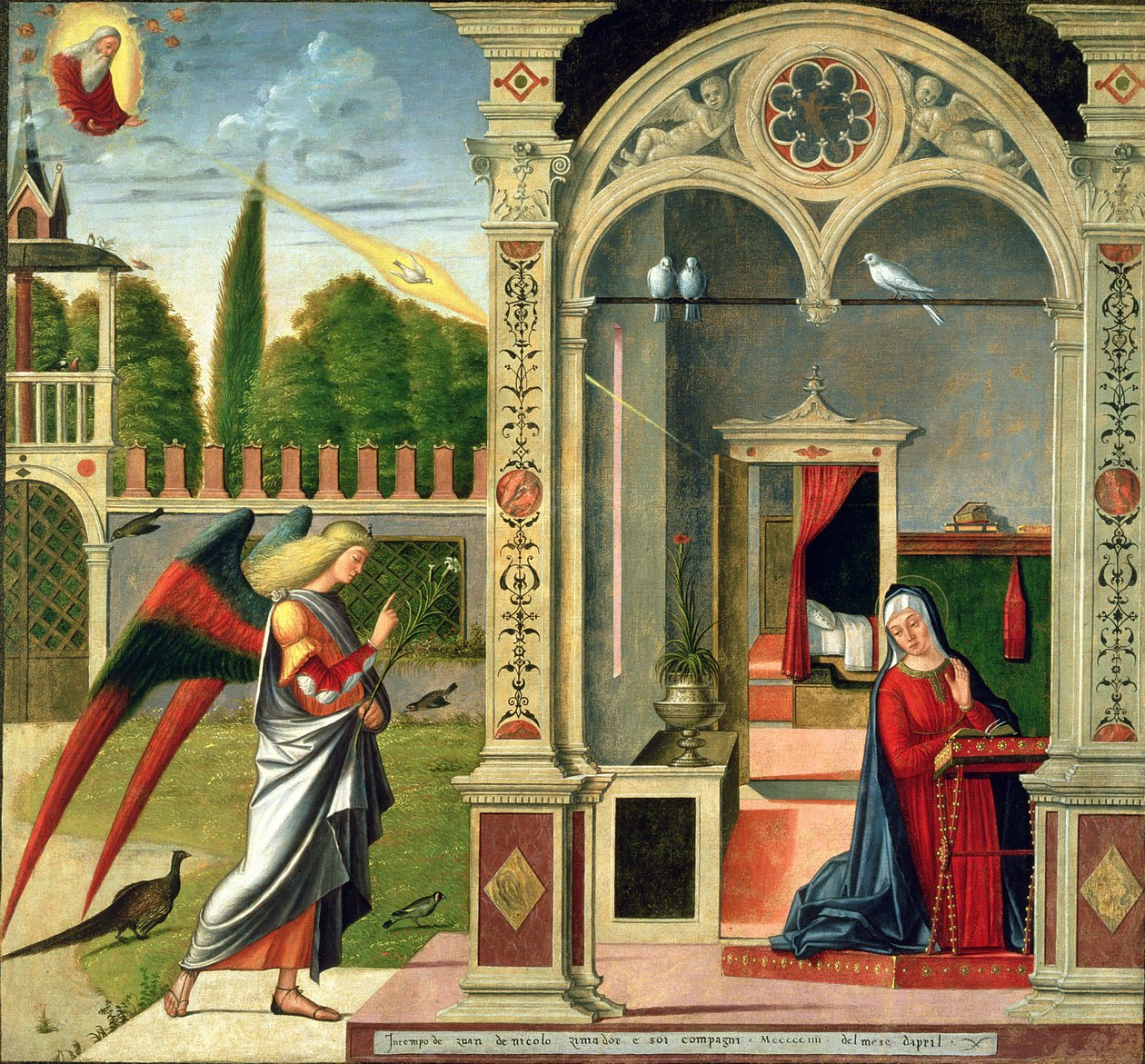 Kunngjøringen av Vittore Carpaccio