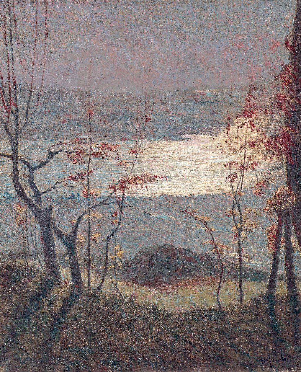 Morgen, 1897 av Vittore Grubicy de Dragon