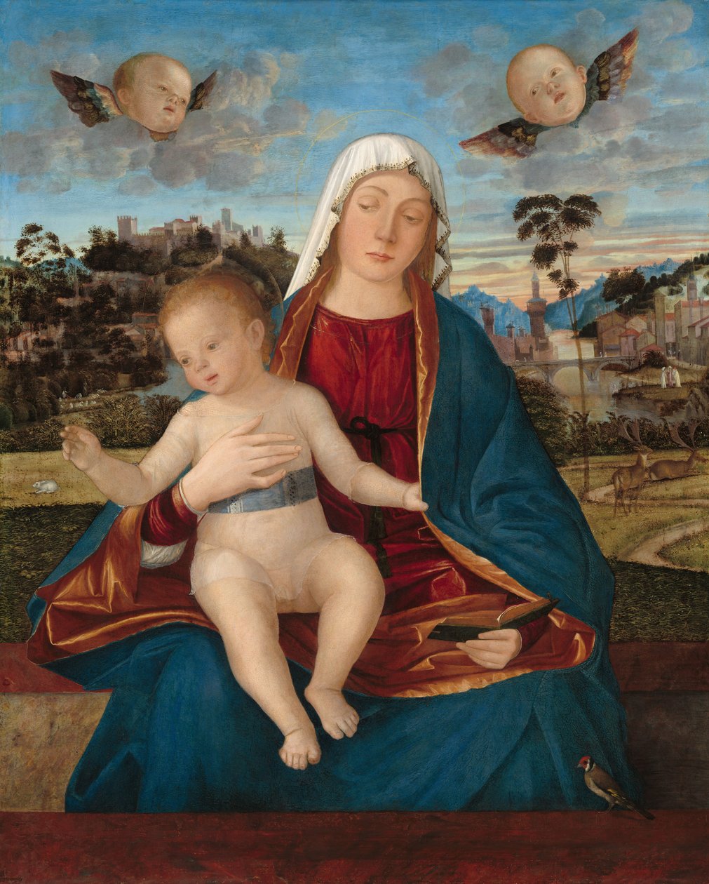 Madonna og barn av Vittore Carpaccio