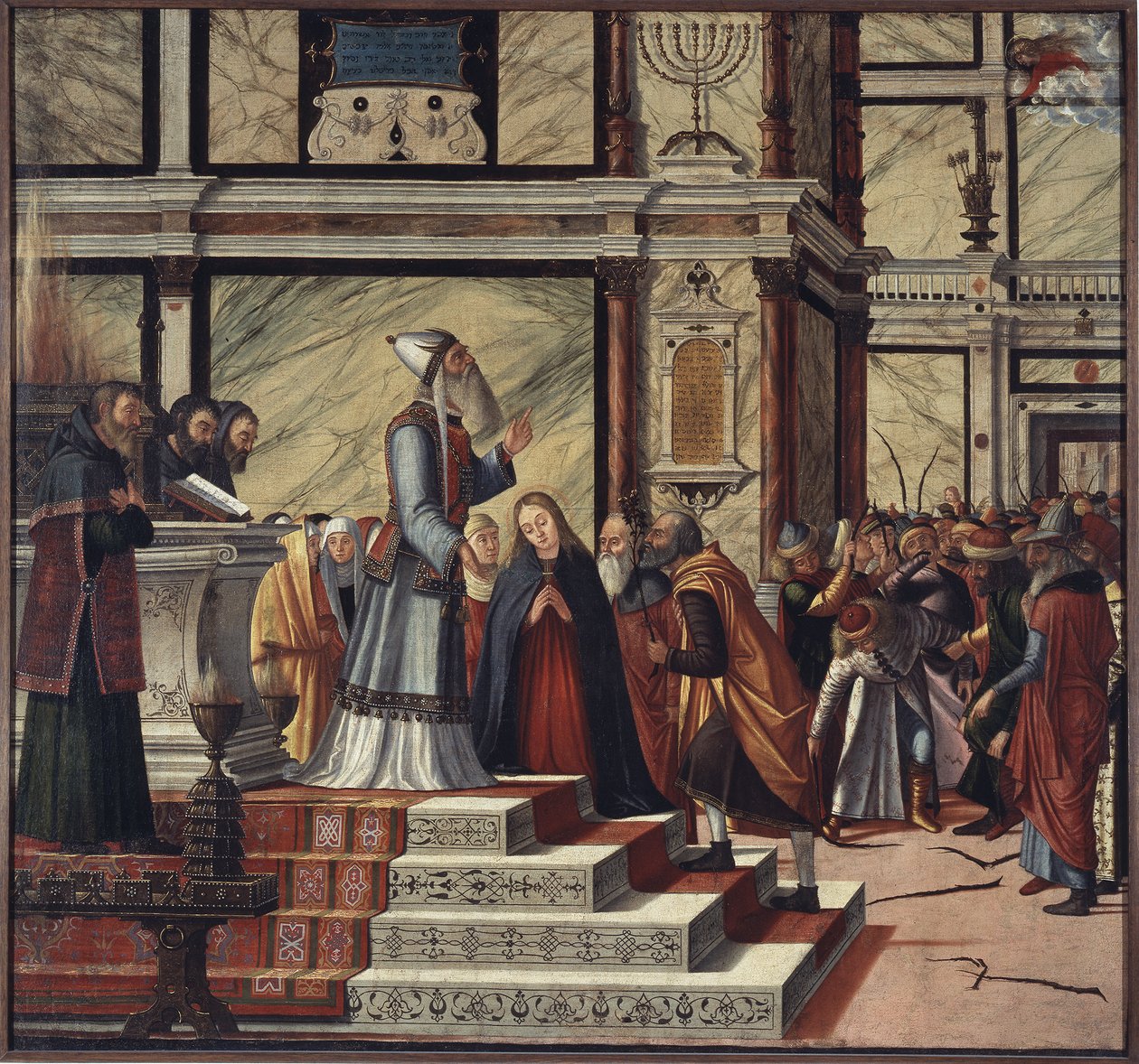 Jomfruens ekteskap av Vittore Carpaccio