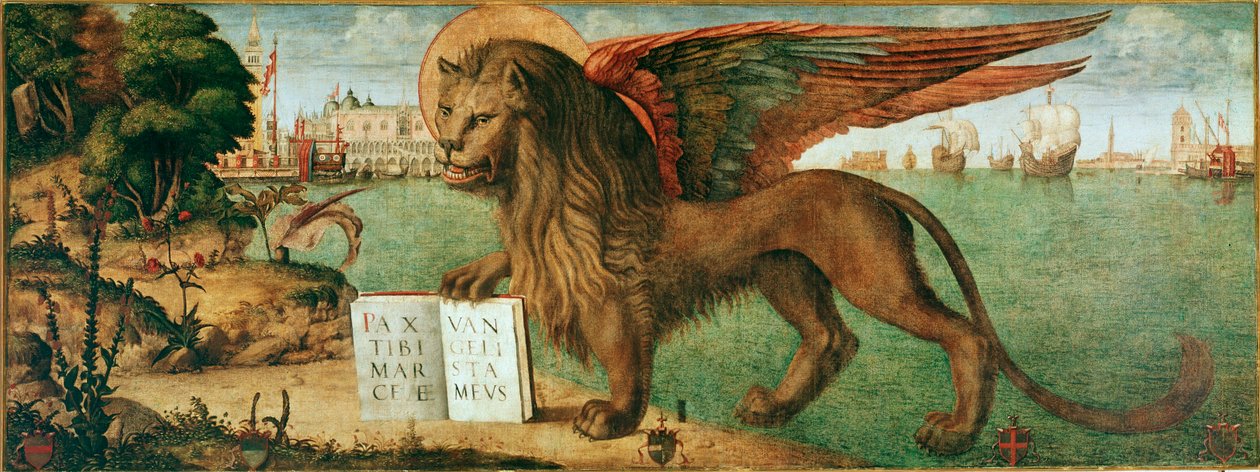 The lion of St Mark (Painting av Vittore Carpaccio