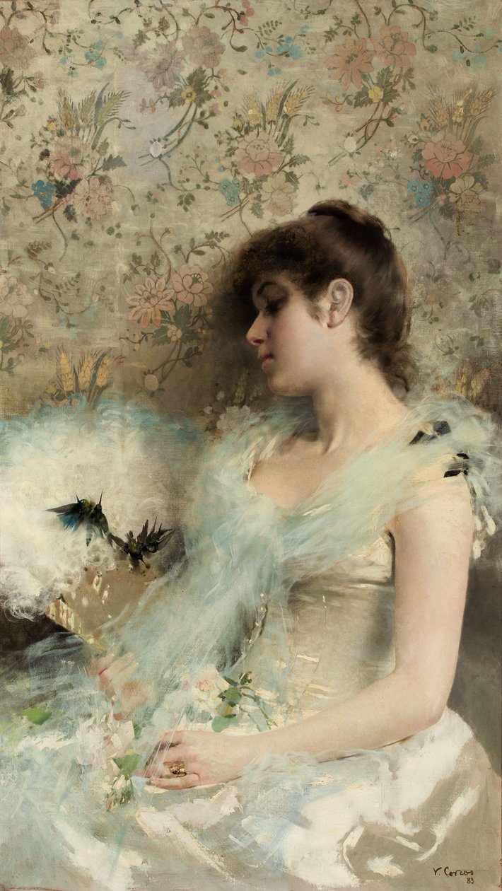 Hummingbird, 1883. av Vittorio Matteo Corcos