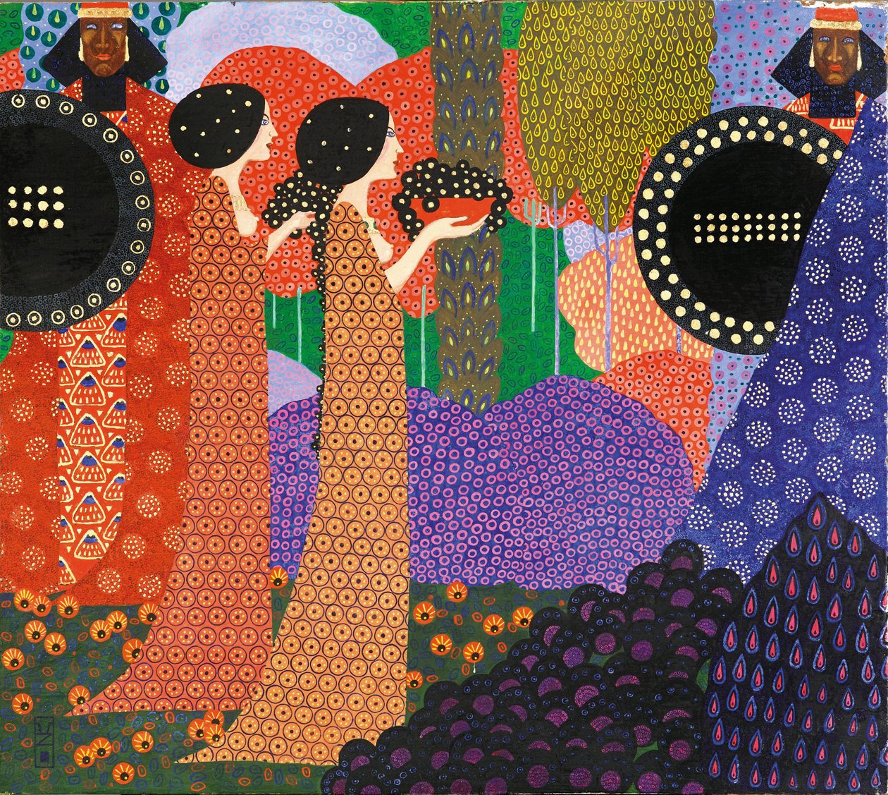 Tusen og en natt, 1914. av Vittorio Zecchin