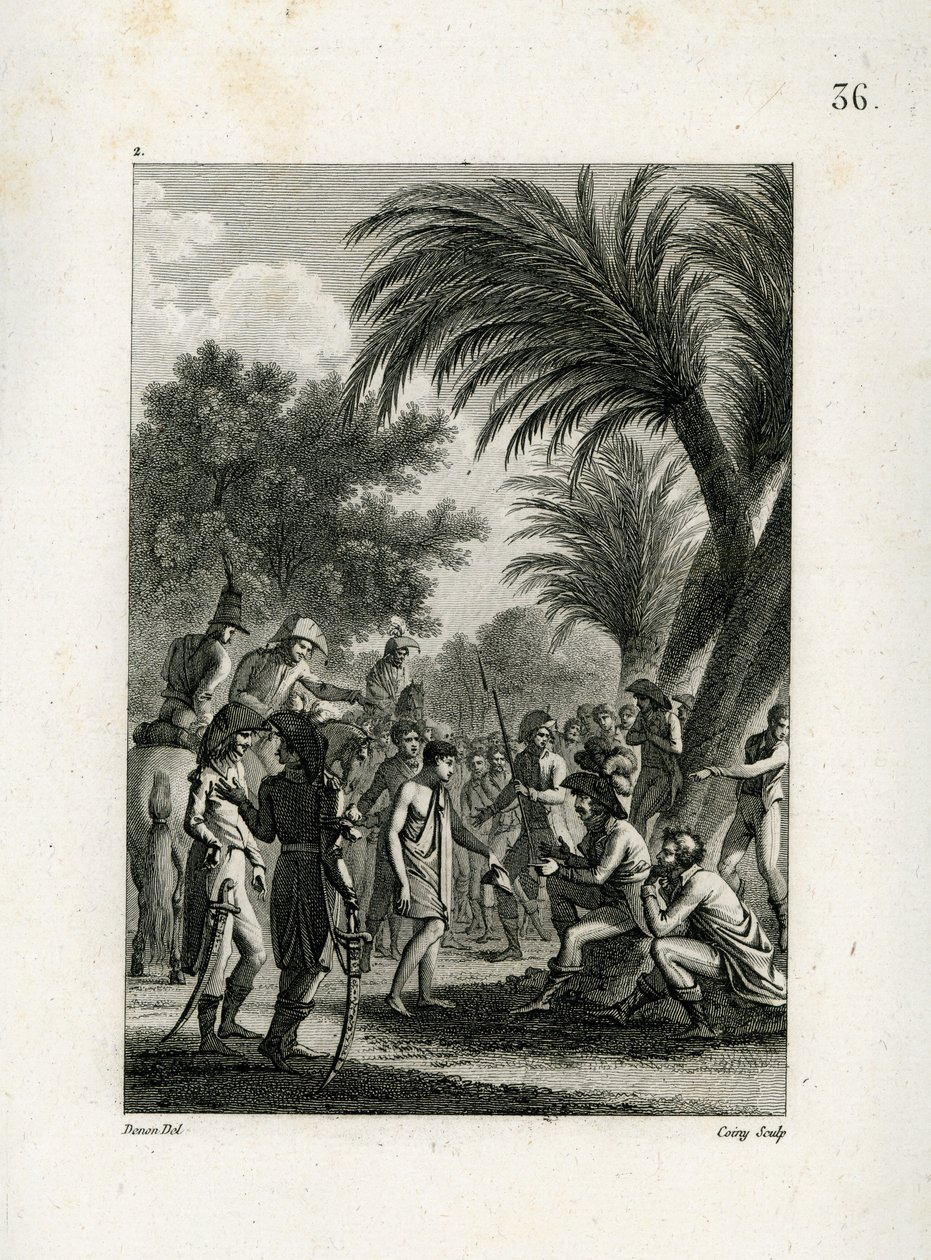 Gravering av Dominique Vivant Denon