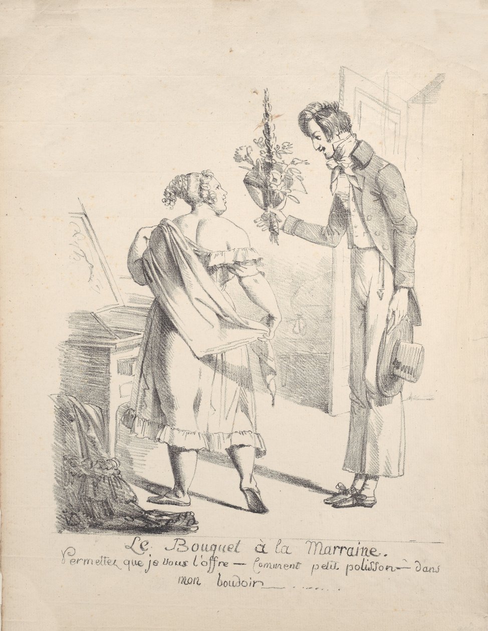 Gudmorbuketten, ca. 1800-1825. av Vivant Denon