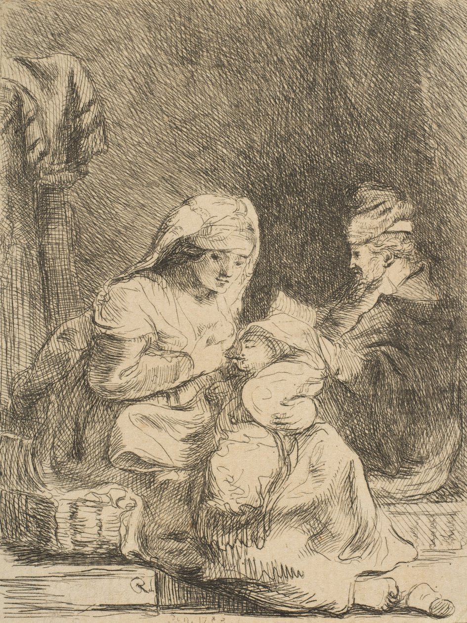 Den hellige familie, 1783. av Vivant Denon