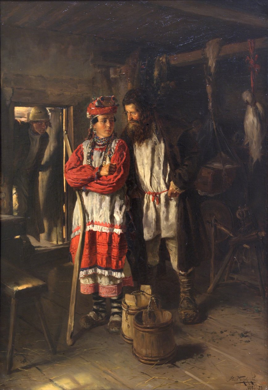 Svigerfar, 1888 av Vladimir Egorovic Makovsky