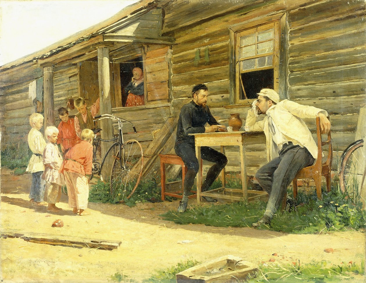 Sykkelen av Vladimir Egorovic Makovsky