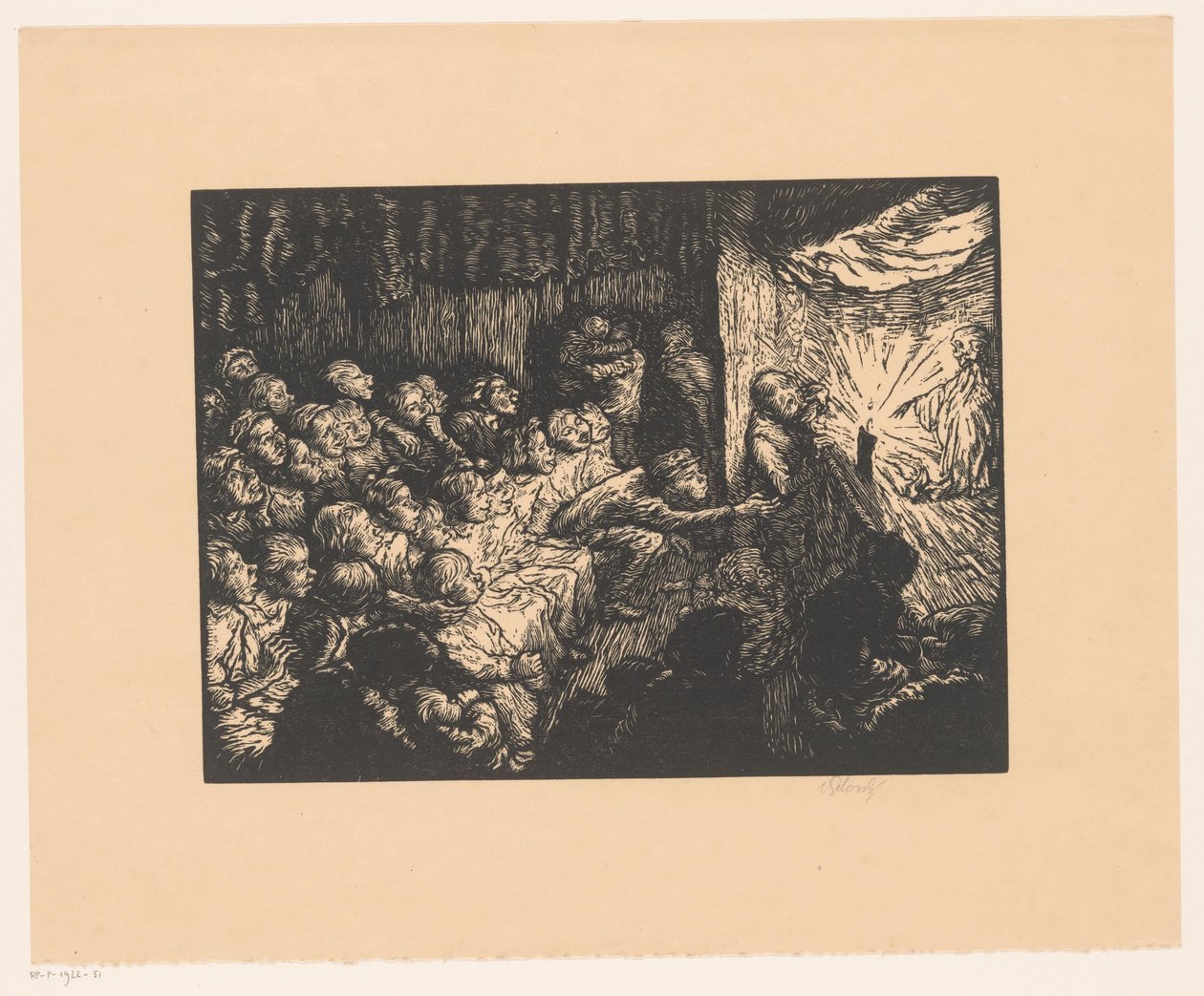 dukketeater av Vladimir Silovsky (signed by artist)