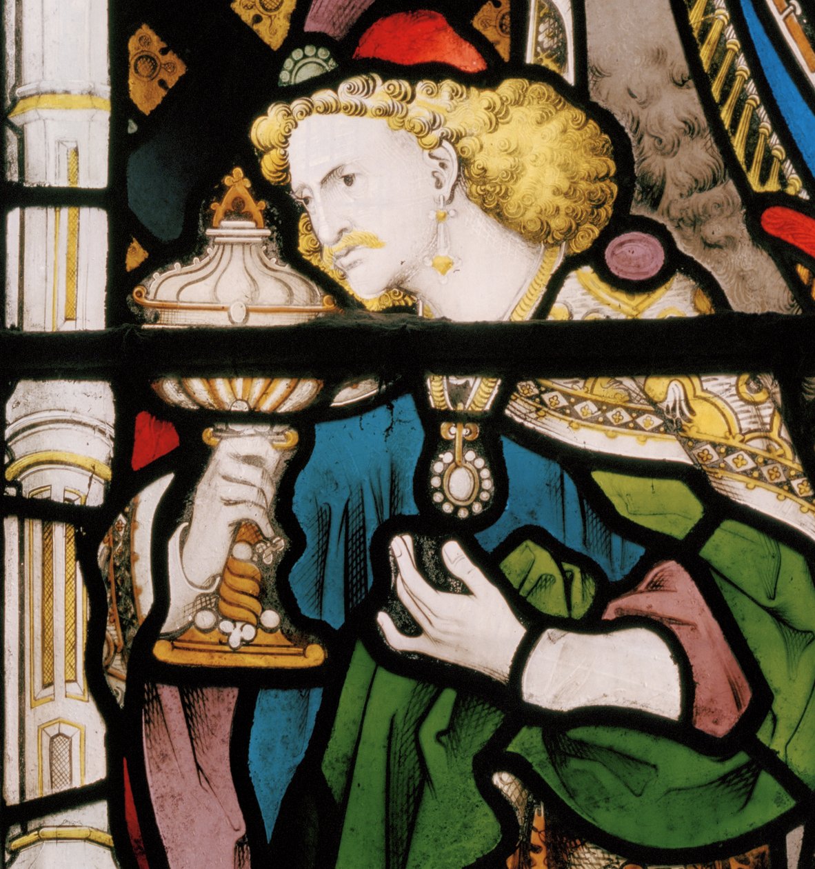 Adoration of the Magi, detalj, ca. 1868 av W. F. attr.to Dixon