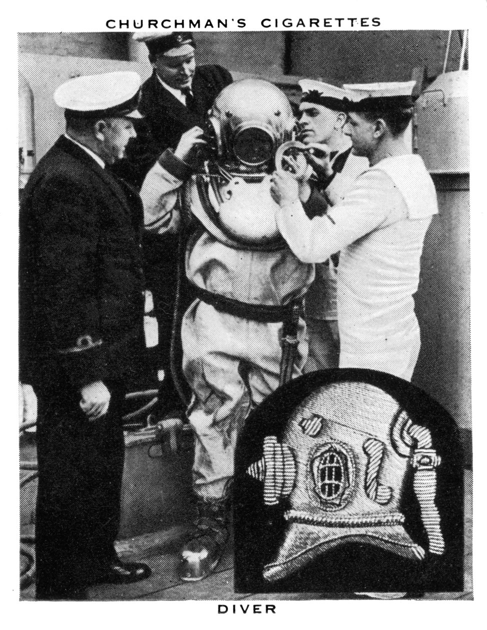 Dykker, 1937. av WA and AC Churchman