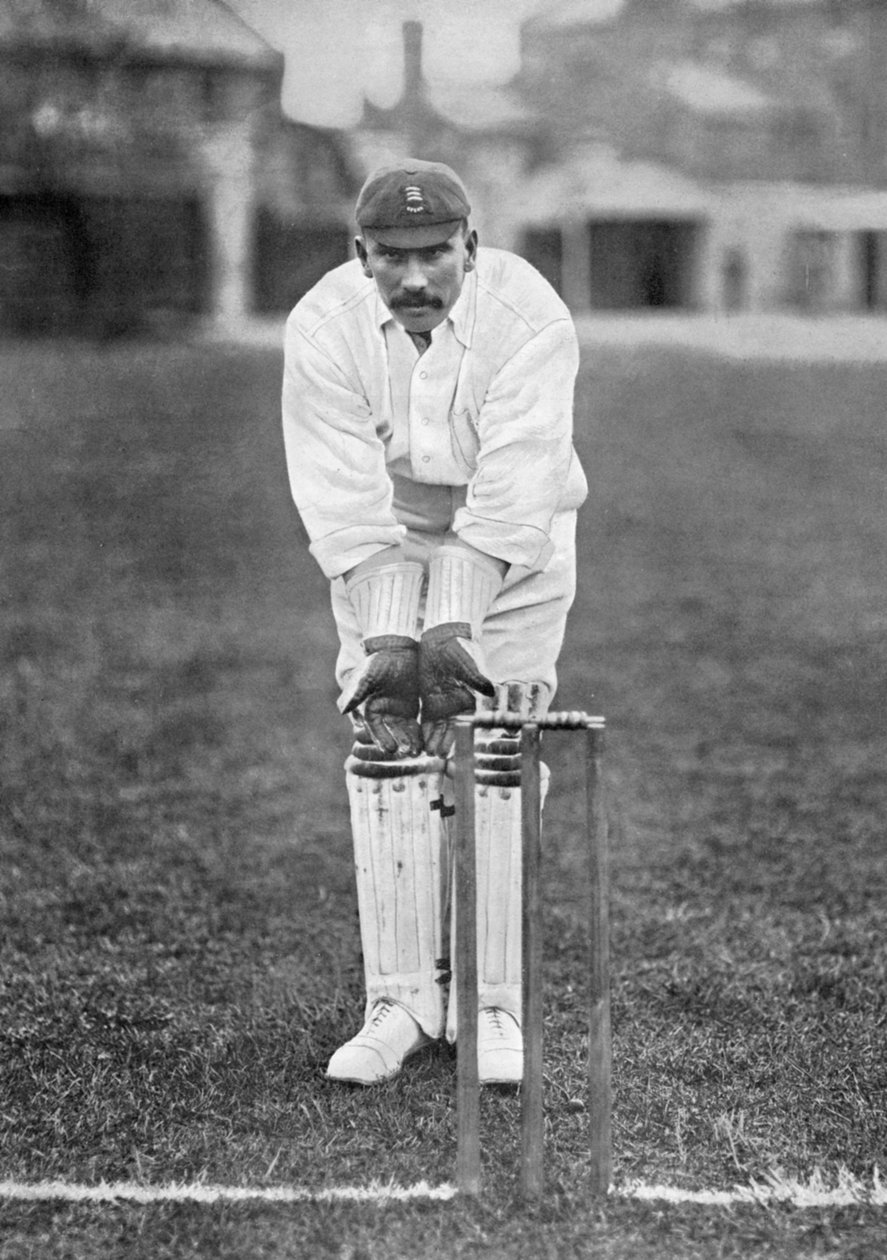 Thomas Russell, Essex cricketspiller, c1899. av William Albert Rouch