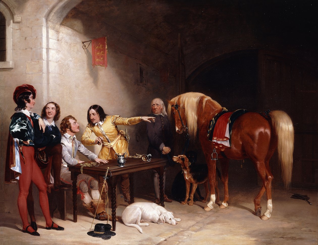 Staven, 1837 av W. Barraud