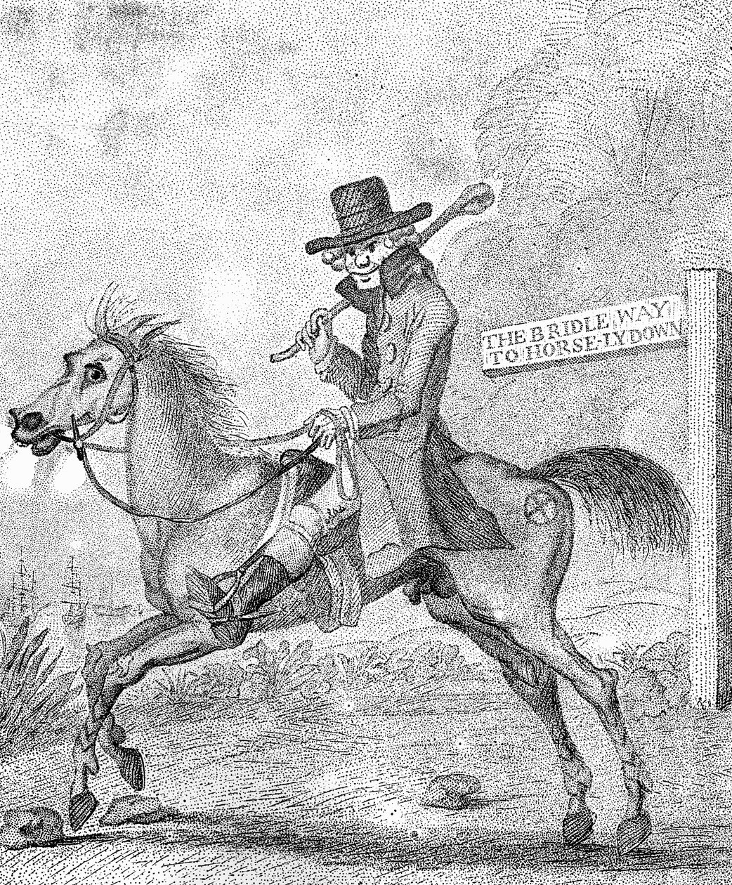 En bit av blod, 1787. av W. Dickinson
