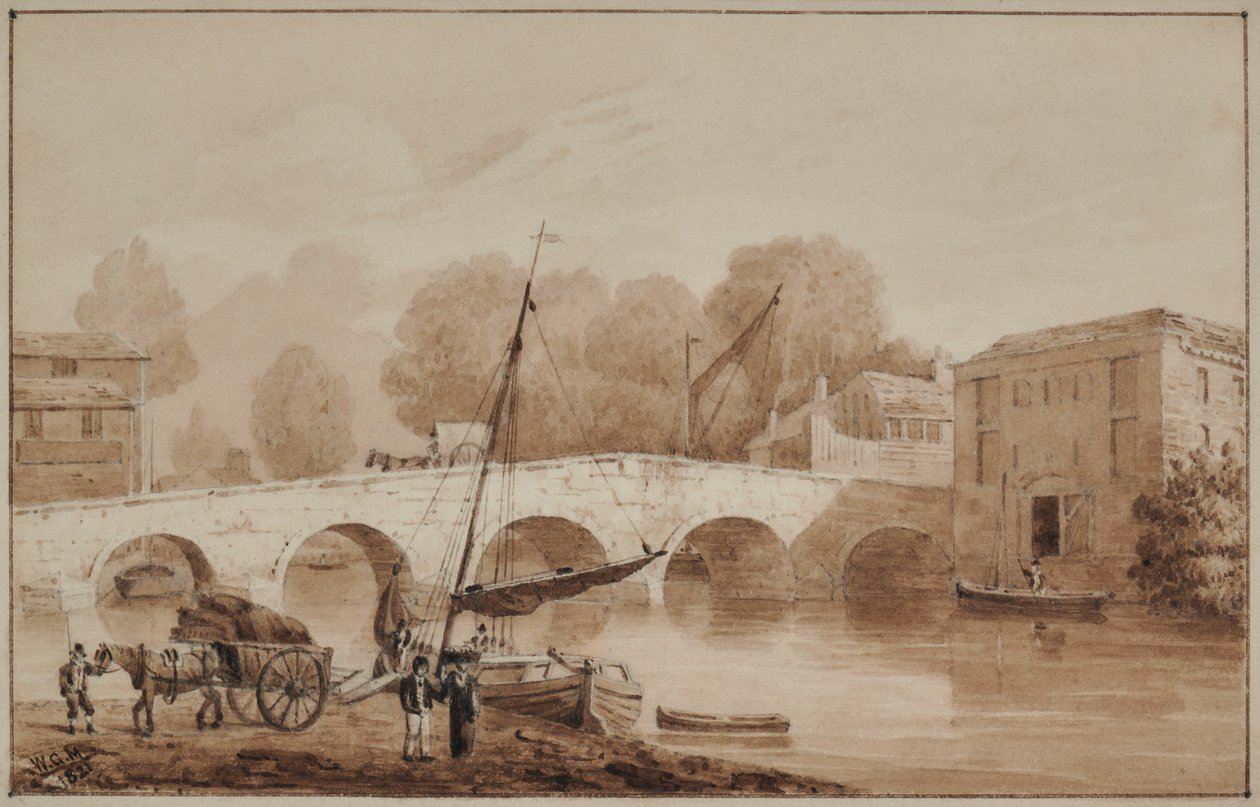 Maidstone Bridge av W G Moss