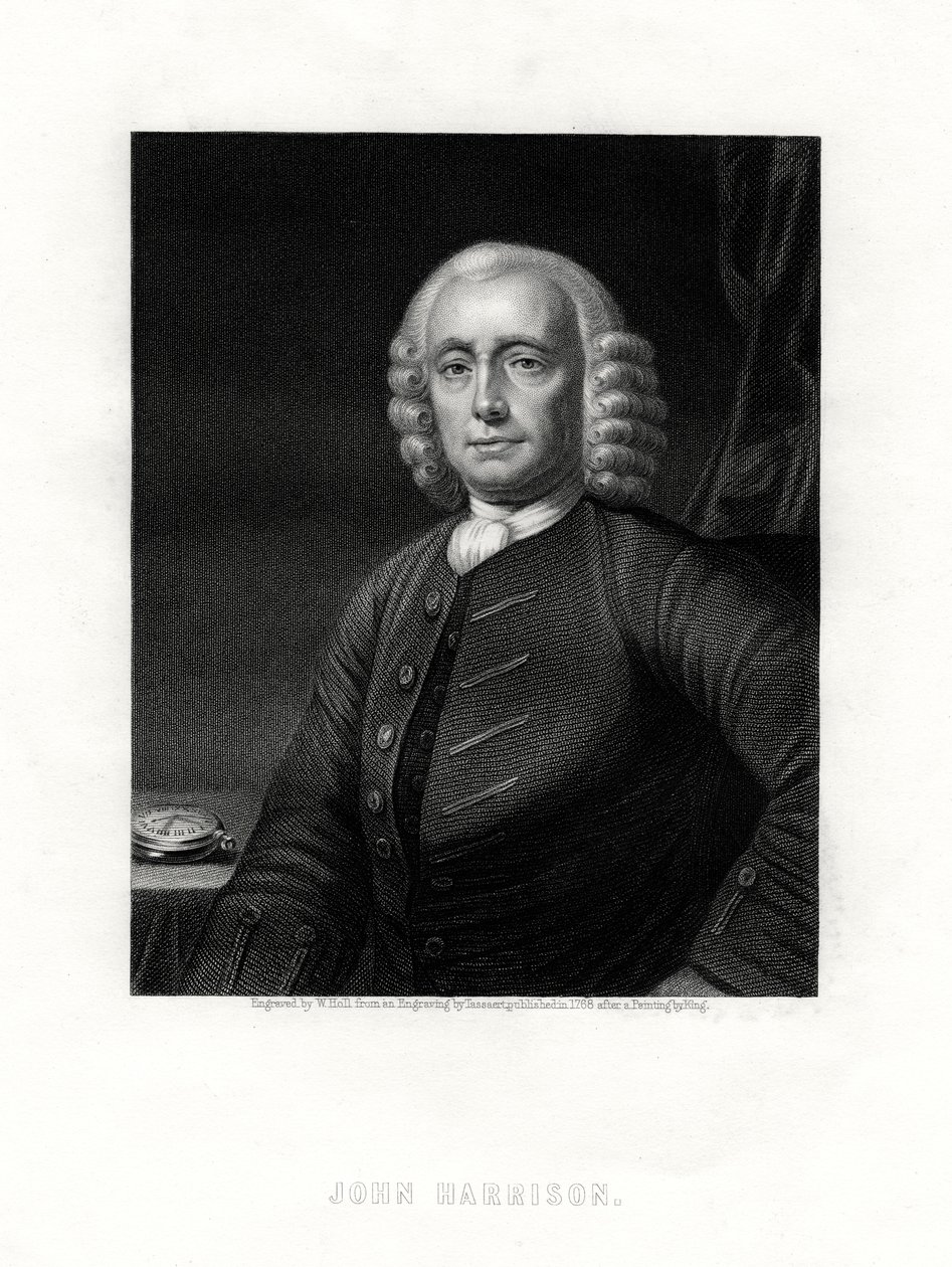 John Harrison, engelsk klokkemaker, 1800-tallet. av W. Holl