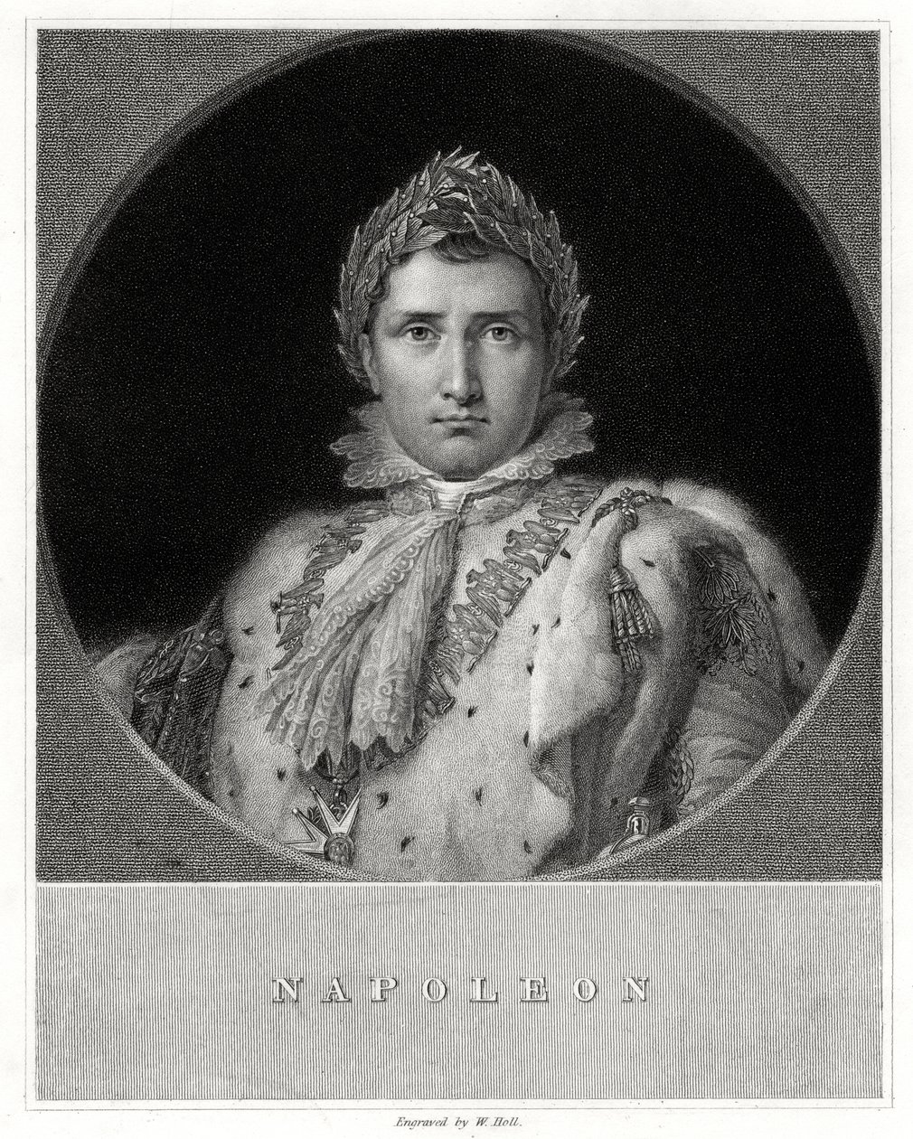 Napoleon Bonaparte, 1800-tallet. av W. Holl
