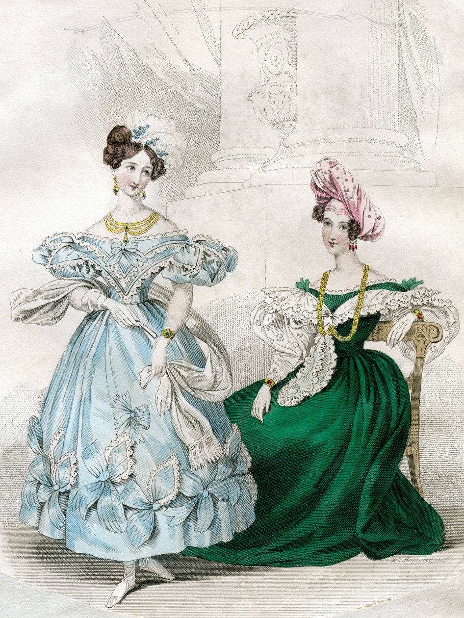 Damemote, c1830-tallet av W Hopwood