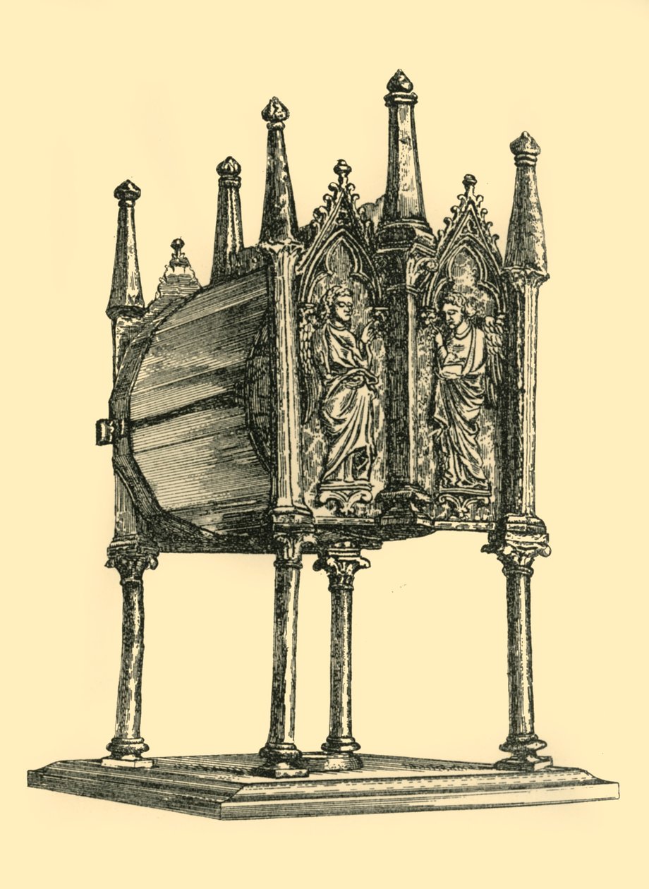 Relikvieskrin, 1300-tallet, 1881. av W. M. McGill