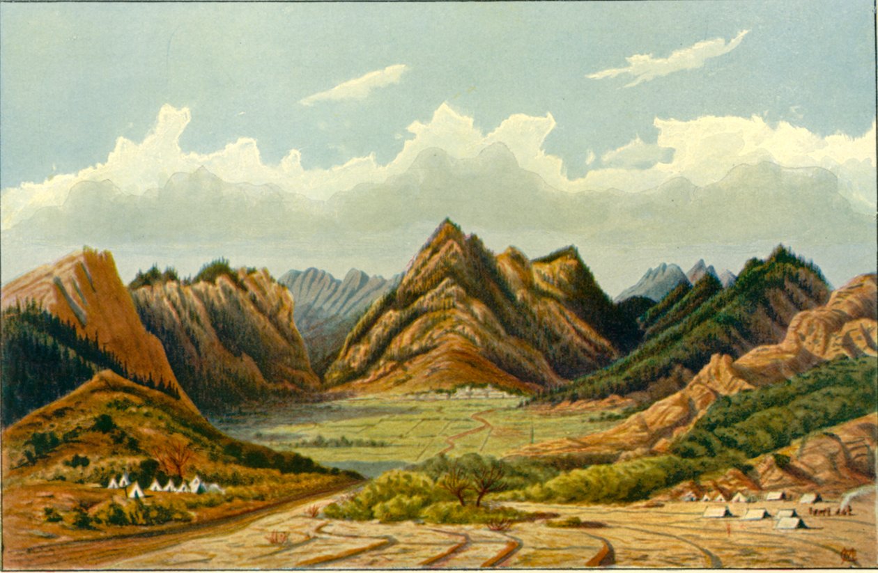'The Peiwar Khotal', 1878, 1901. av W McCracken