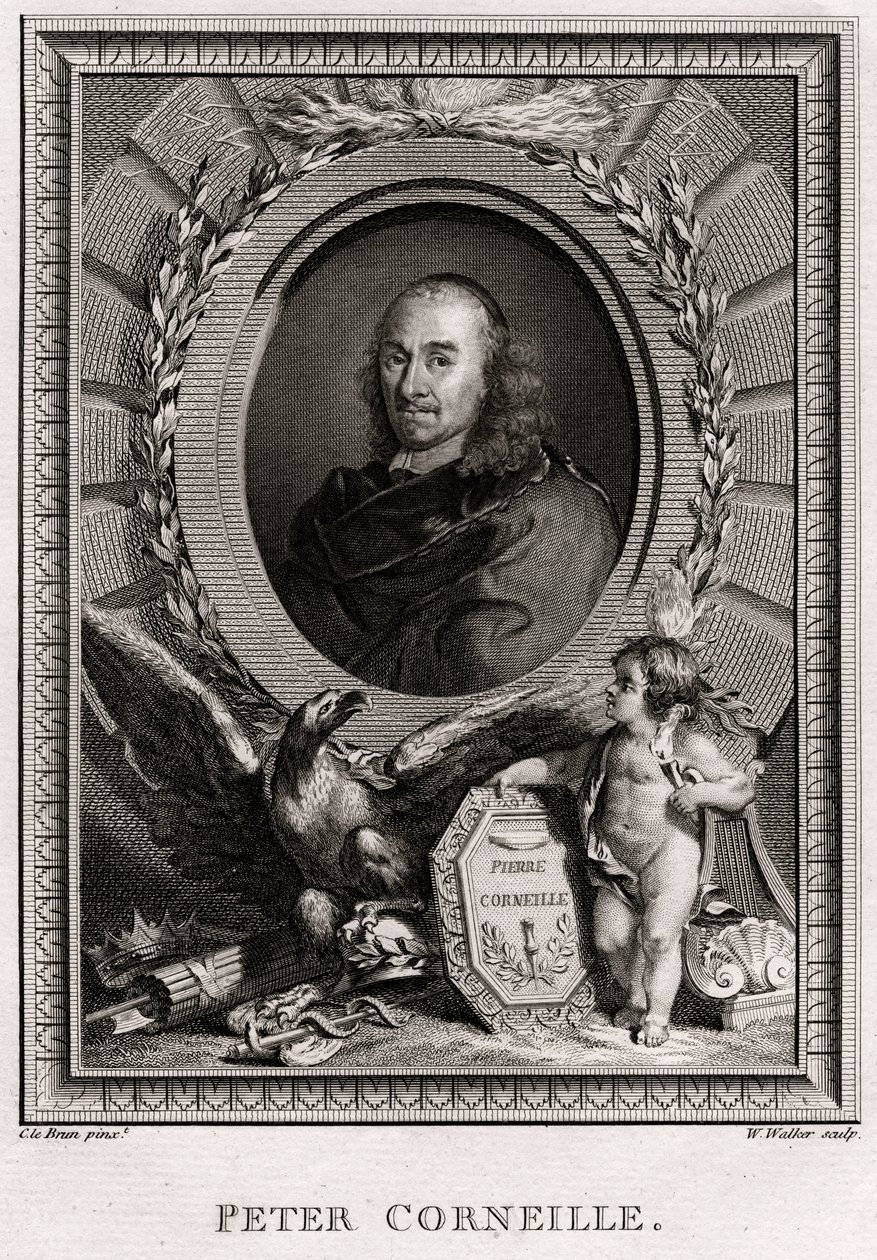 Peter Corneille, 1774 av W. Walker