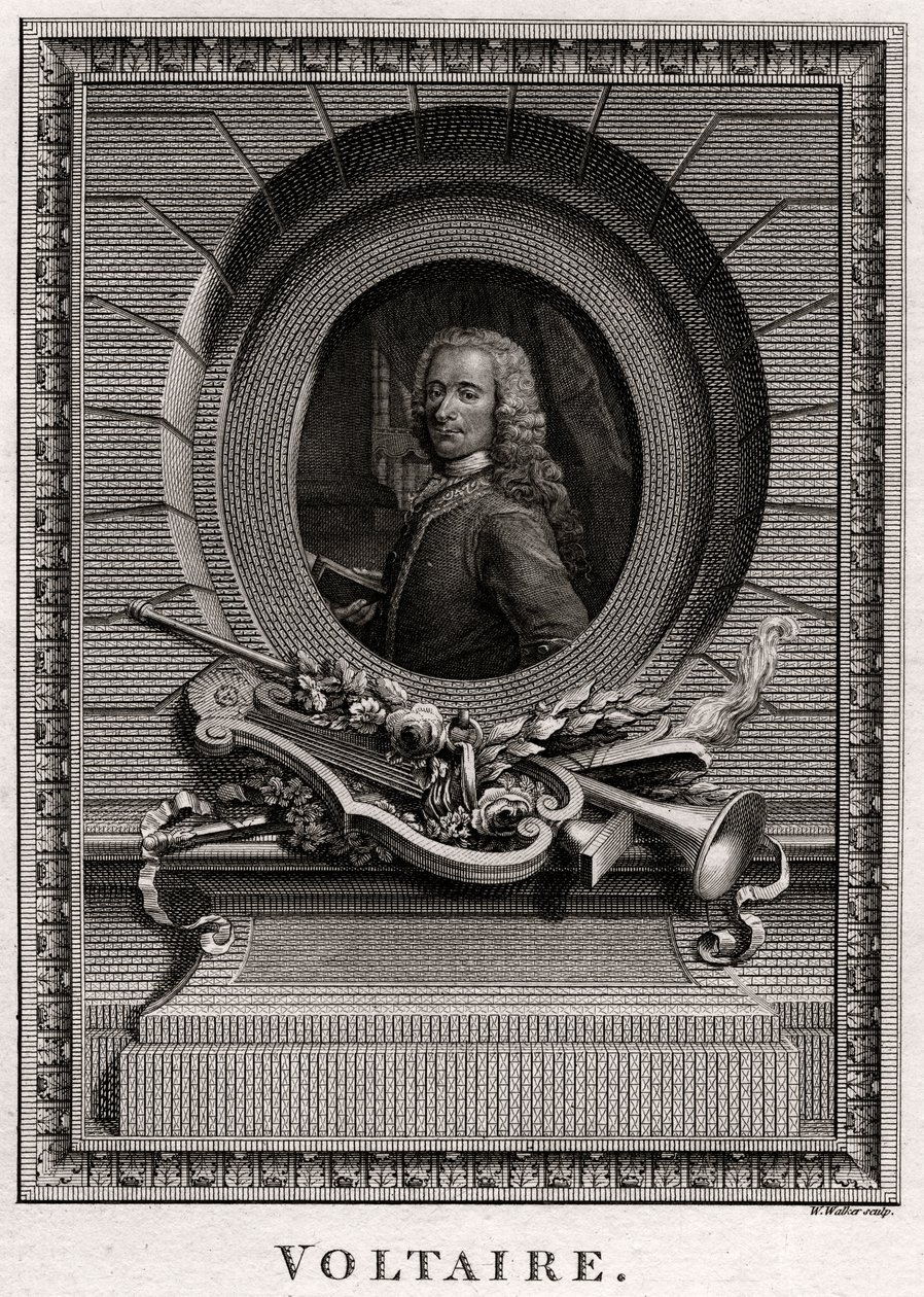 Voltaire, 1774 av W. Walker