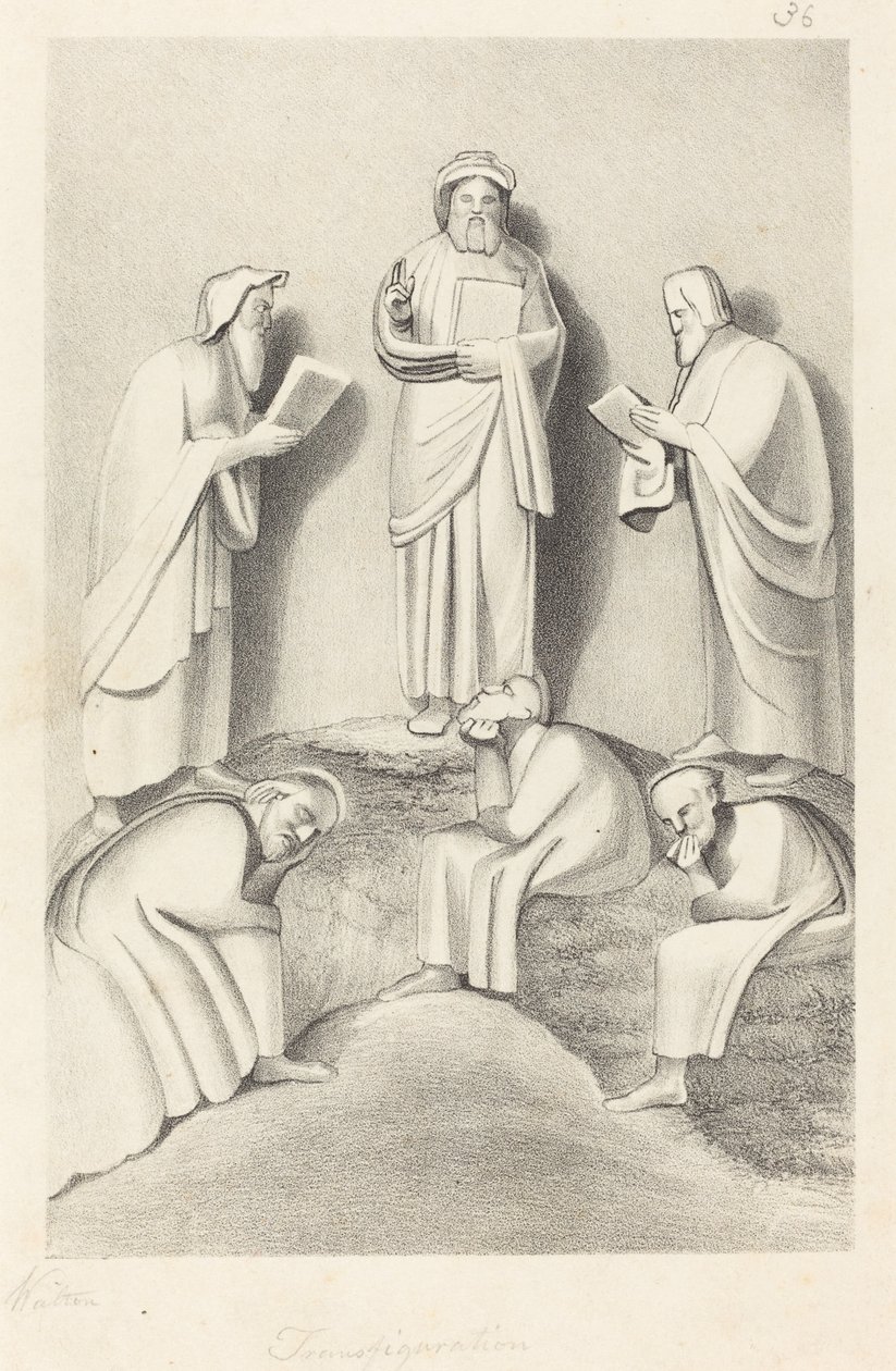 Forvandlingen av W. Walton after John Flaxman