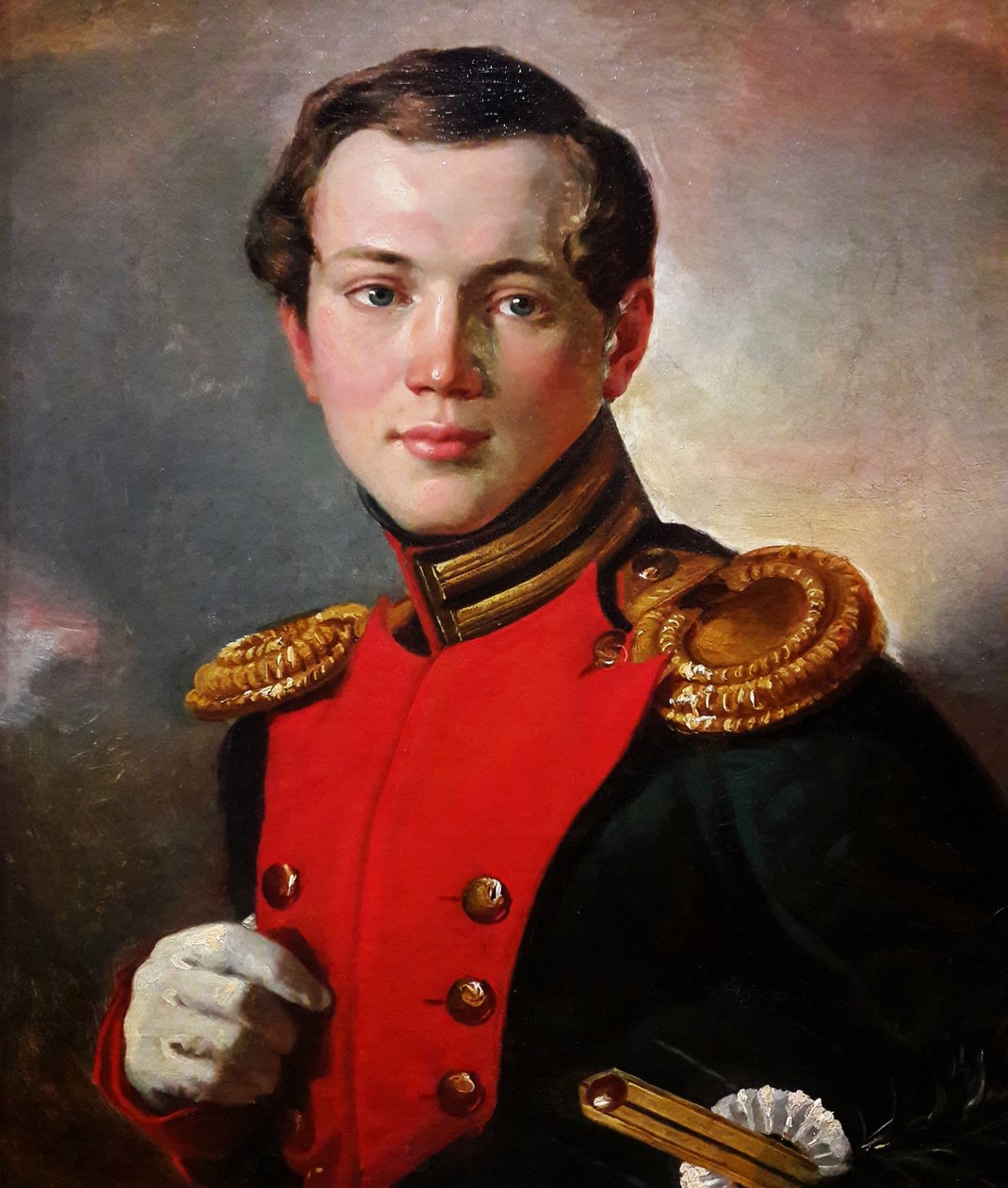 Portrett av Stanisław Chomiński (1804-1886) av Walenty Wankowicz