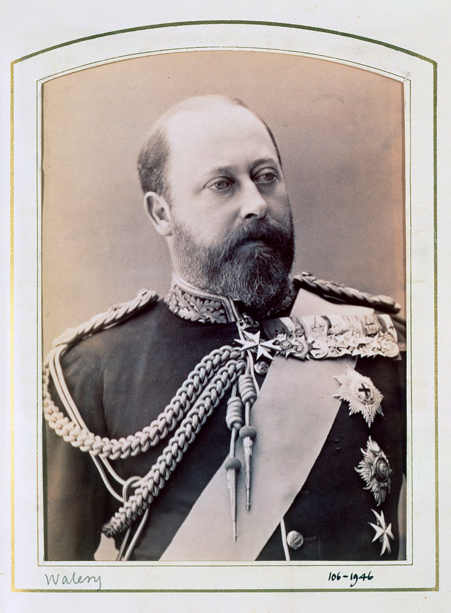 Kong Edward VII da Prince of Wales, c1884-1898 av Walery