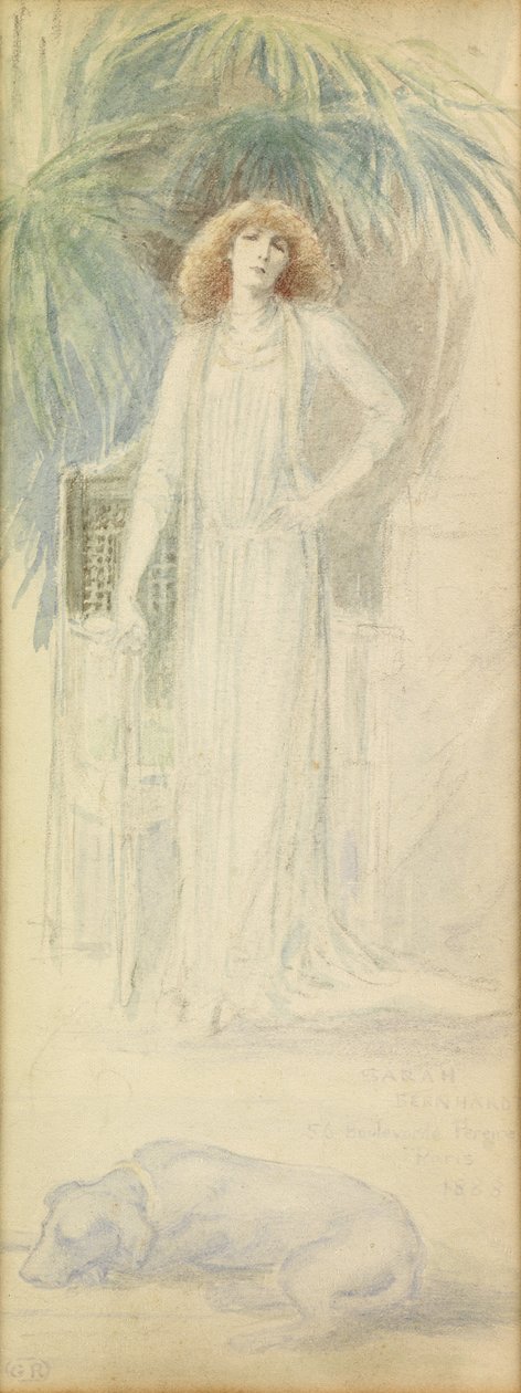 Sarah Bernhardt av Walford Graham Robertson