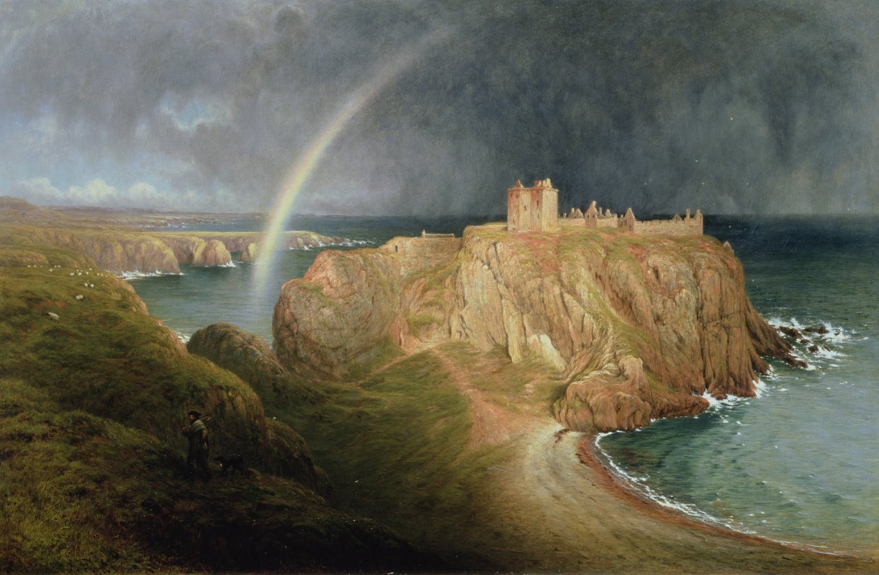 Dunnottar Castle, 1867 av Waller Hugh Paton
