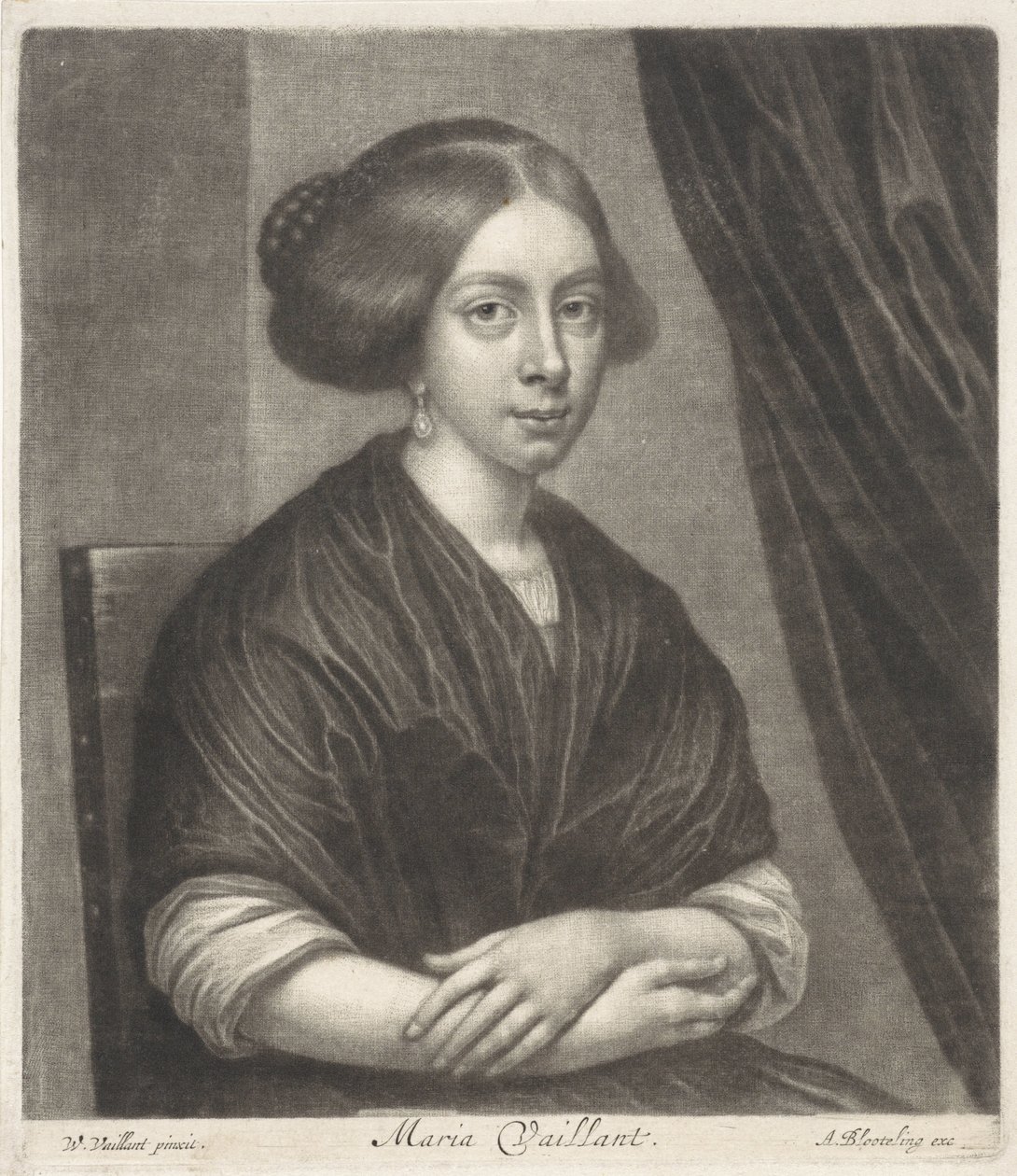 Portrett av Maria Vaillant av Wallerant Vaillant