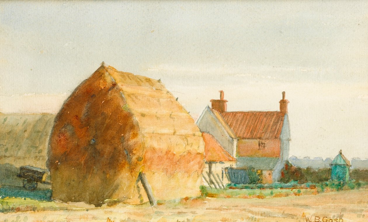 Landbruksscene av Walter Bonner Gash