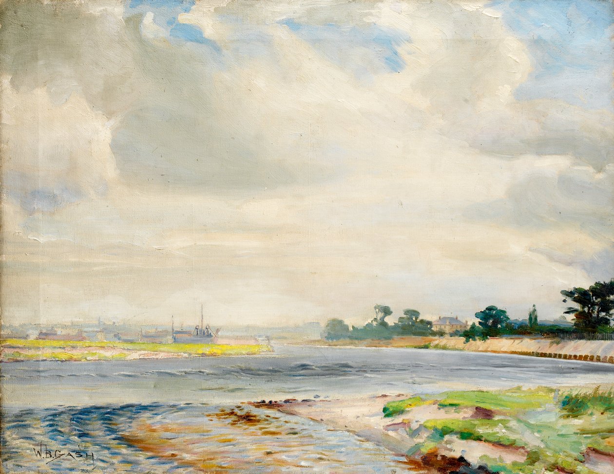 Elvemunning av Walter Bonner Gash