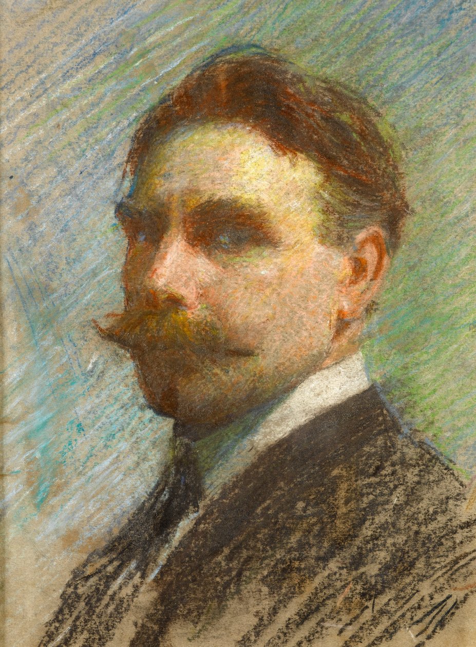Selvportrett av Walter Bonner Gash