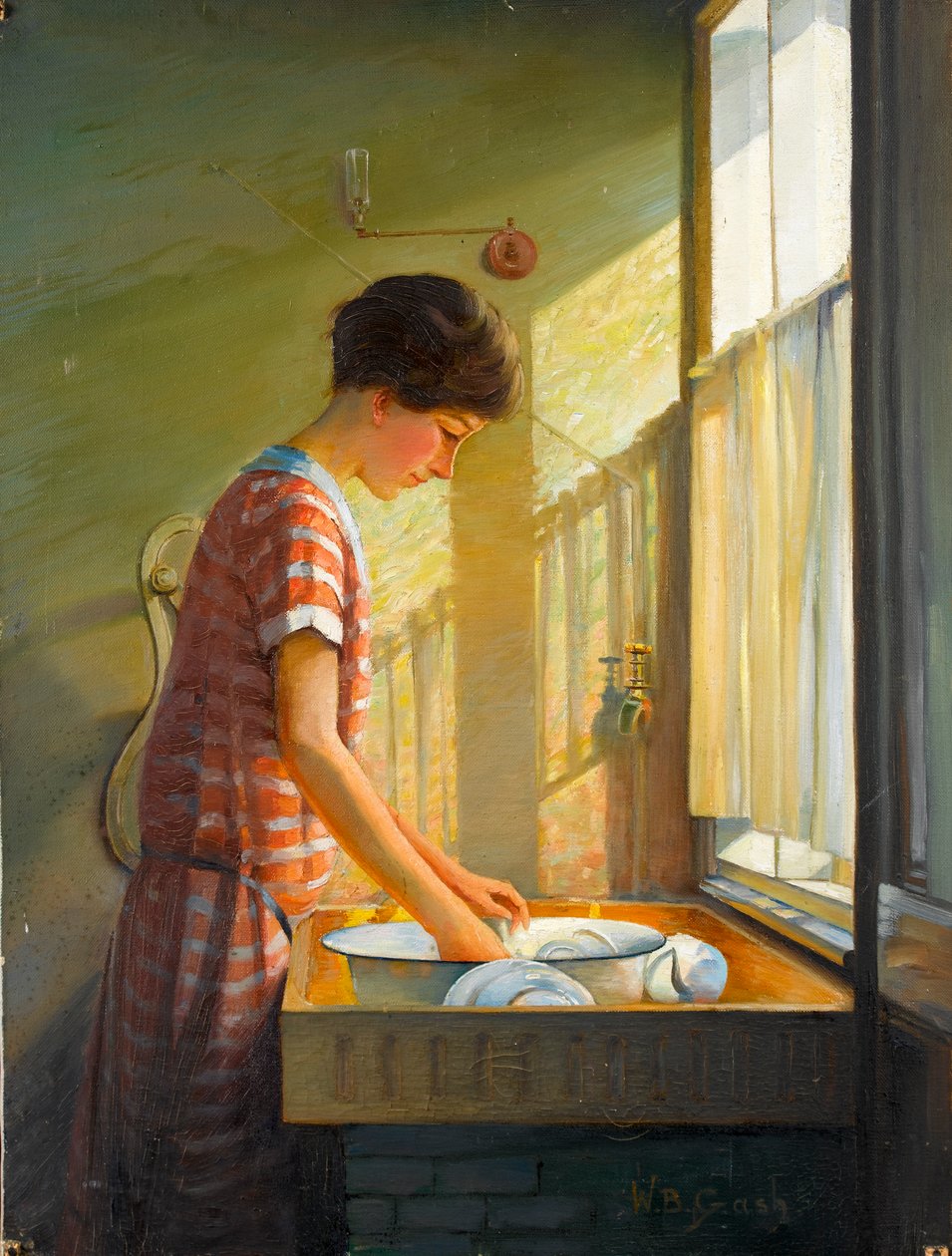 Vask opp, ca. 1924-25 av Walter Bonner Gash