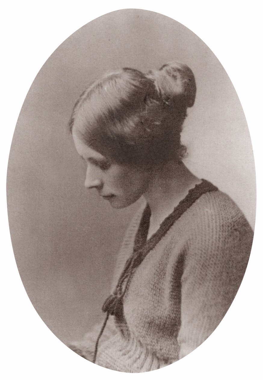 Flora Thompson, ca. 1921 (bw-bilde) av Walter Charles Corin