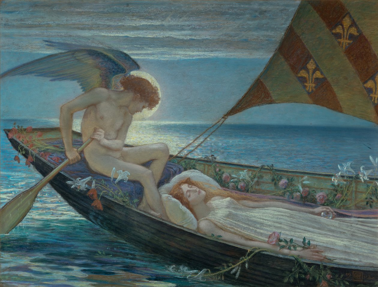 En drøm, 1902 av Walter Crane