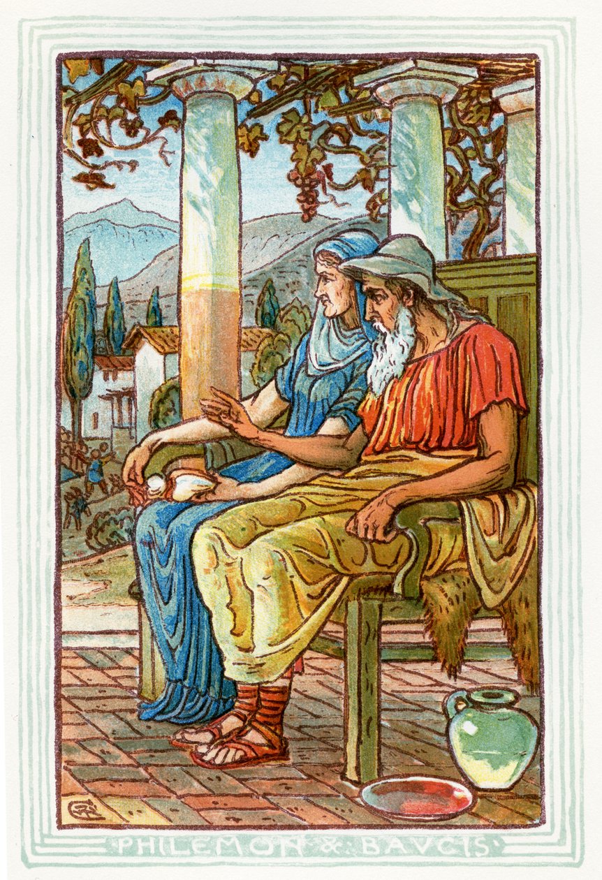 Filemon og Baucis av Walter Crane