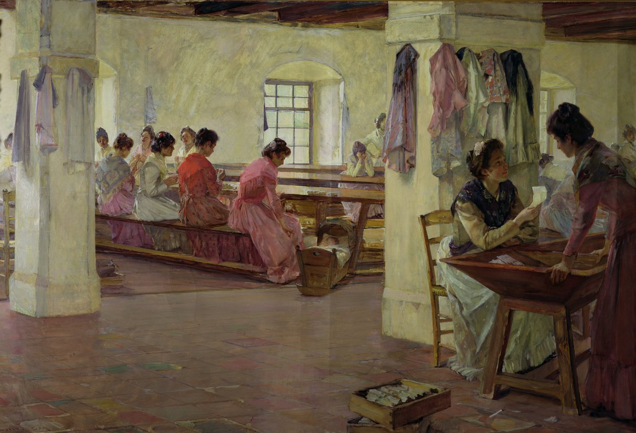 Sigarprodusenter i Sevilla av Walter Gay