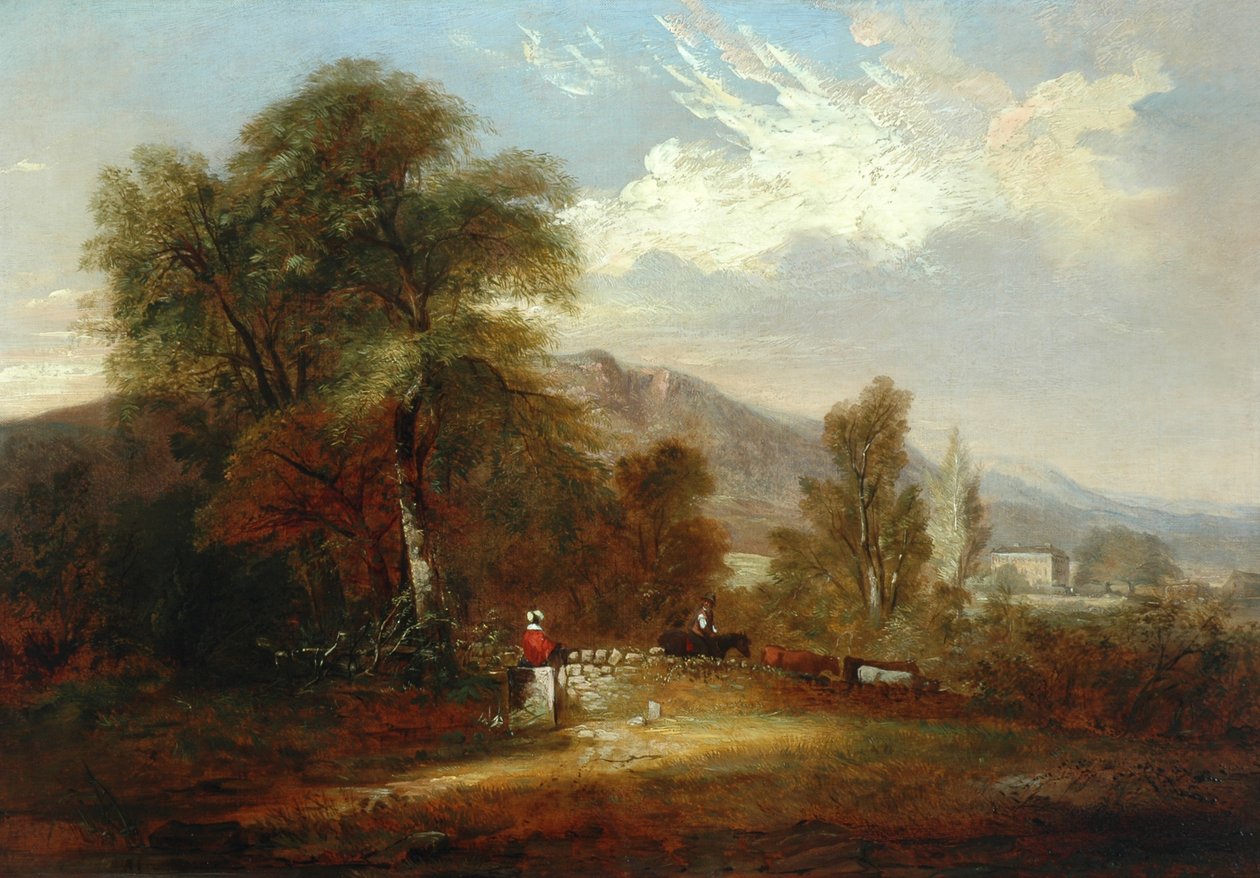 Shibden Valley, med speiderhall av Walter Heath
