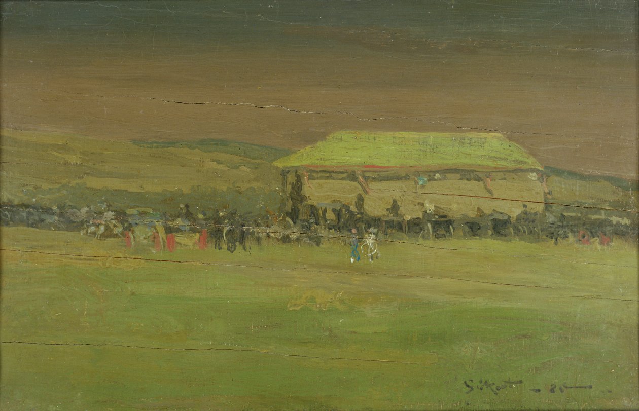 Dieppe Races, 1885 av Walter Richard Sickert