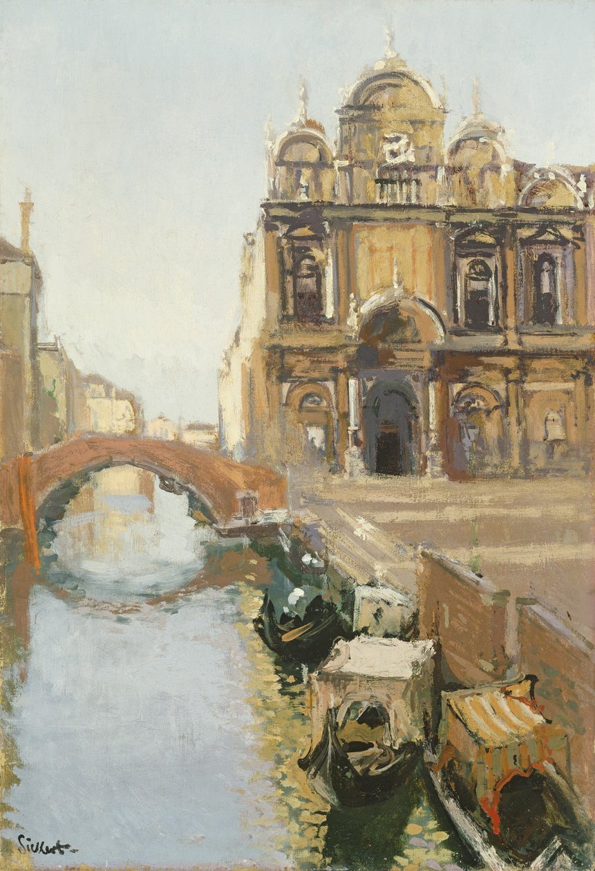 Det sivile sykehuset, Venezia av Walter Richard Sickert