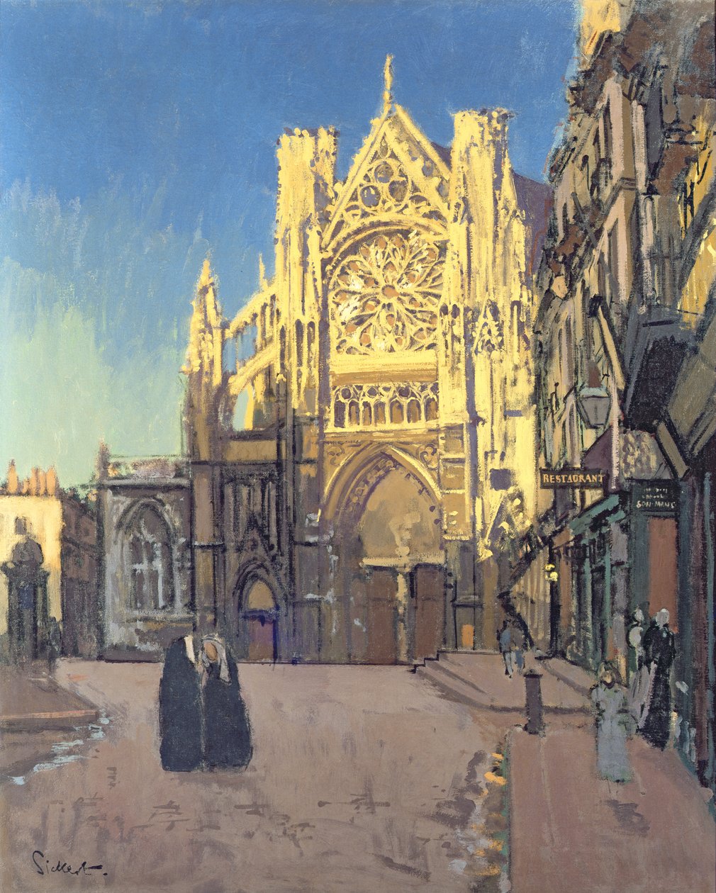 St. Jacques, Dieppe av Walter Richard Sickert
