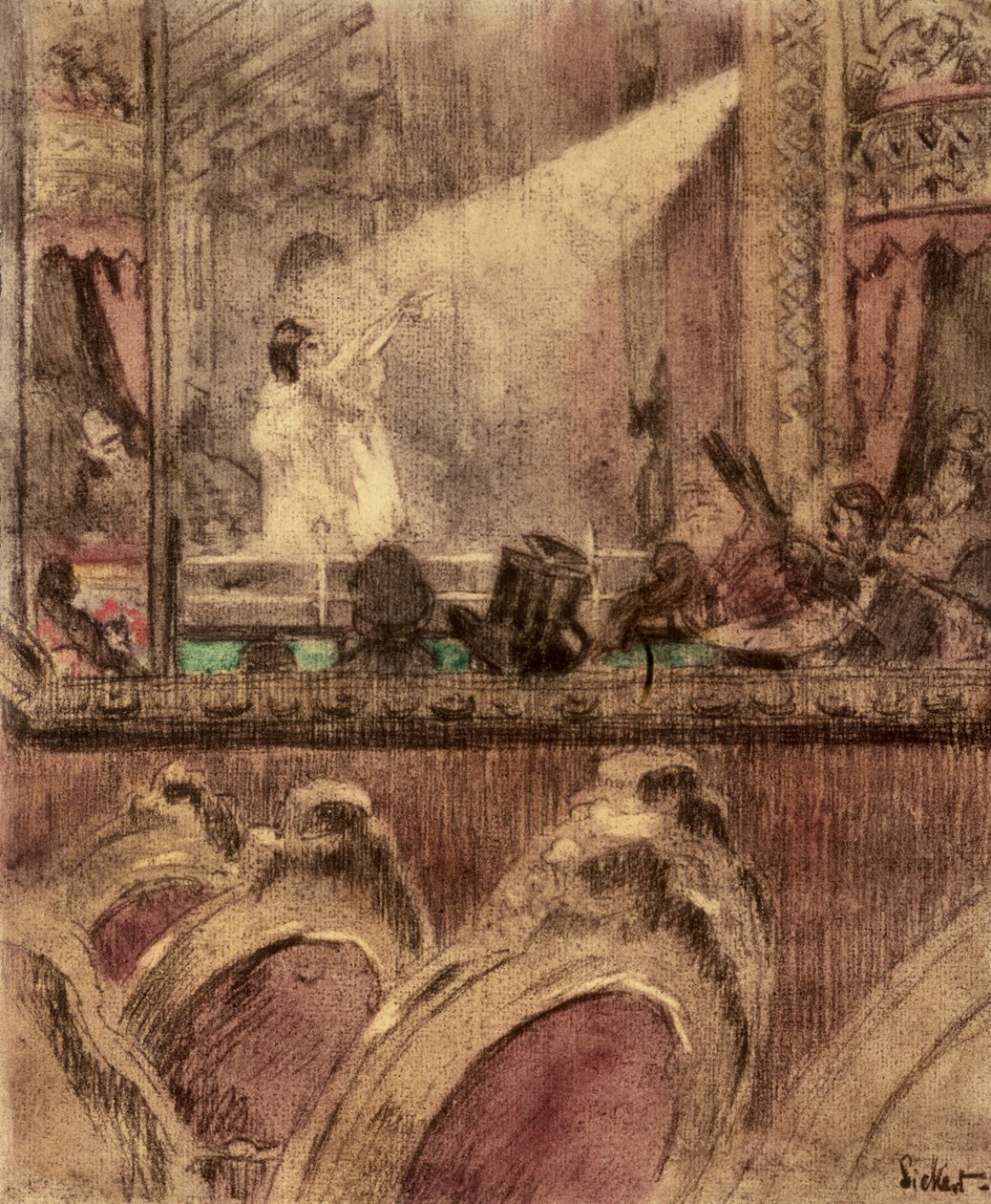 Den gamle Bedford av Walter Richard Sickert