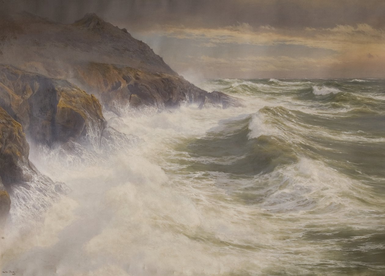 Bolt Head, South Devon, 1891 av Walter Shaw